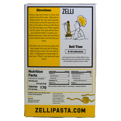 Zelli Spaghetti Pasta