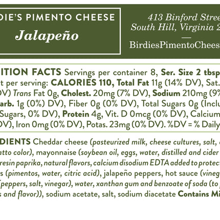 Jalapeño Pimento Cheese - 2 pack