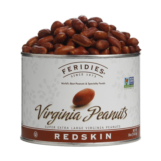 Feridies Redskin Virginia Peanuts 18 ounce can