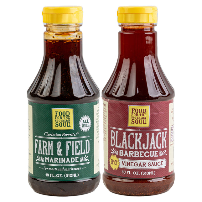 BlackJack Barbecue Vinegar Sauce & Wild Game Marinade 2-Pack - The Local Palate Marketplace℠