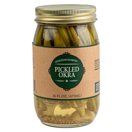 Charleston Favorites Pickled Okra - The Local Palate Marketplace℠