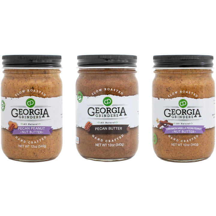 Grinders Pecan Butter Trio Local Palate Marketplace The