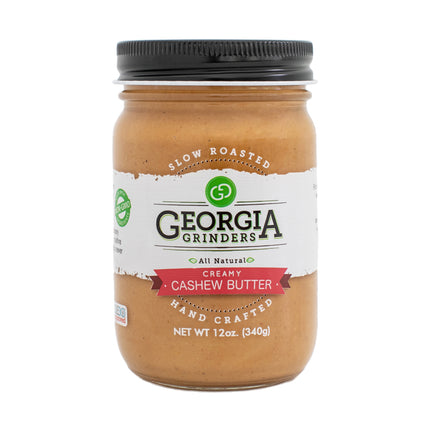 Georgia Grinders 12oz Creamy Cashew Butter
