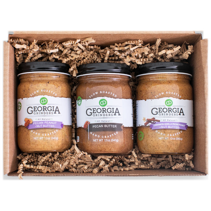 Grinders Pecan Butter Trio Local Palate Marketplace The