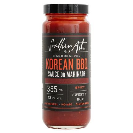 Southern Art Company Spicy Korean BBQ Sauce and Marinade