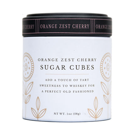 Storied Goods Orange Zest Cherry Sugar Cube Tin